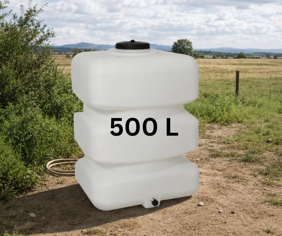 500 litru ūdens tvertnes
